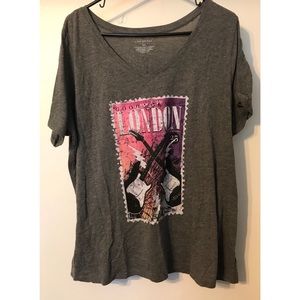 London Stamp Rock T-Shirt